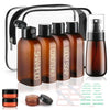 Travel Bottles for Toiletries 9PCS 3.4oz Plastic Squeeze Bottles (9 Count)