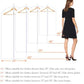 Clear Garment Bags for Hanging Clothes Travel (12 Count)