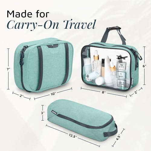 3 Piece Travel Toiletry Bag Set