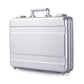 Aluminum Briefcase Metal Toolkit Box TSA Combination Lock Luxury Case with Foam for Wine