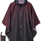 Adult Rain Poncho Waterproof Hooded Zipper Raincoat with Pockets