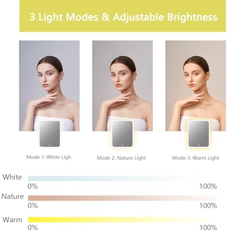Makeup Bag with Led Mirror