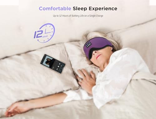 Sleep Mask with Bluetooth Headphones Bluetooth Sleep Mask Sleep Headphones