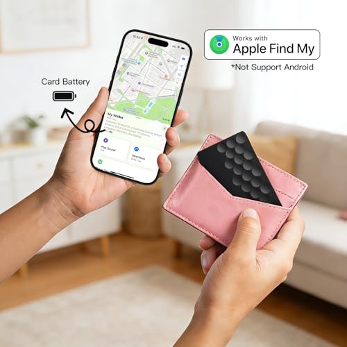 2026 Apple MFi Certified Wallet Tracker Smart Card for Find My