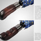Folding Umbrella Real Wood Handle Garden of Glamour Cobalt Blue