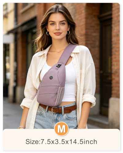 Crossbody Bags for Women Men Trendy Sling Bag Backpack Chest Bag