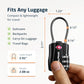 TSA Approved Luggage Locks (2 Count)