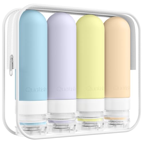 Travel Bottles for Toiletries (4 Count)