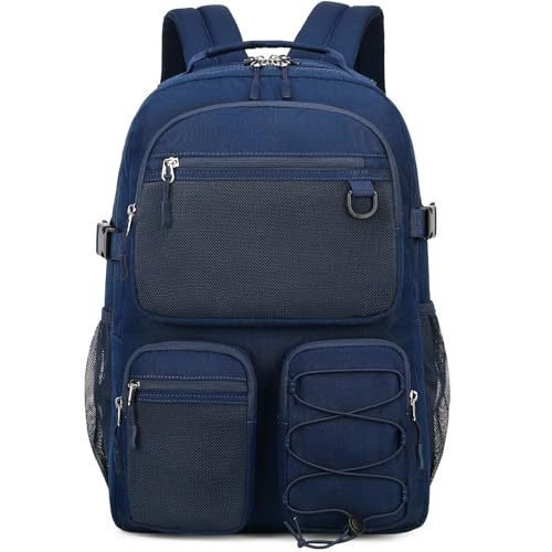 Water Resistant Daypack with Mulitiple Pockets for School Travel Outdoor College
