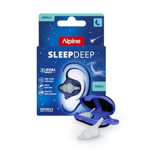 Alpine SleepDeep Reusable Earplugs for Sleeping