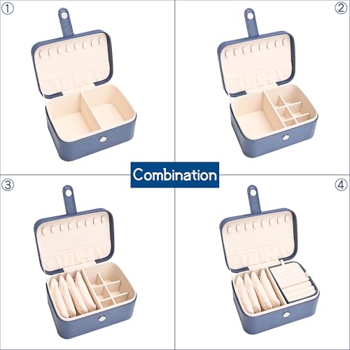 2 Layer Portable Jewelry Box