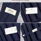 Folding Umbrella Lux Hardwood Handle Auto Open Close Dark Navy