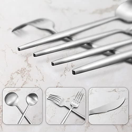 20 Piece Stainless Steel Silverware Set
