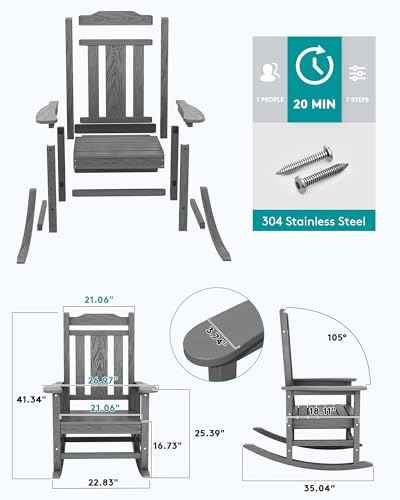 Outdoor Rocking Chair