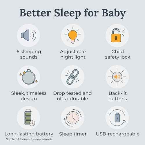Hushh 2 Portable Sound Machine for Baby & Kids
