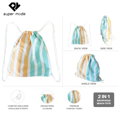 Beach Towel Backpack