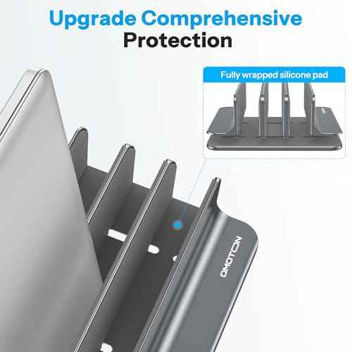 3 Slot Multiple Vertical Laptop Stand
