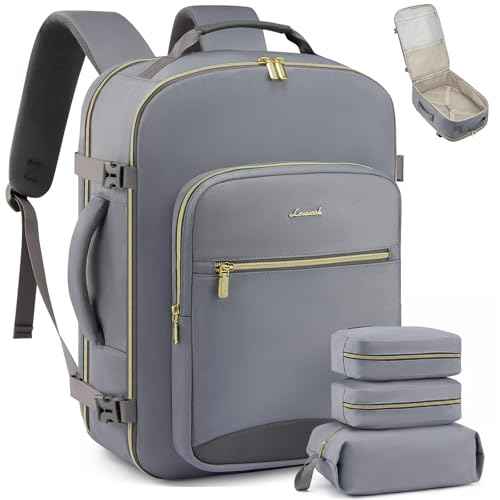 50L Travel Backpack Flight Approved Carry on Backpack
