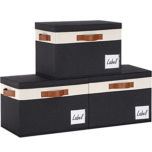 Extra Large Storage Bins with Lids (3 Count)