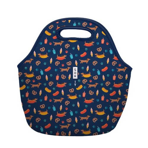 LunchTote Zippered Bag Insulated Neoprene Caddy