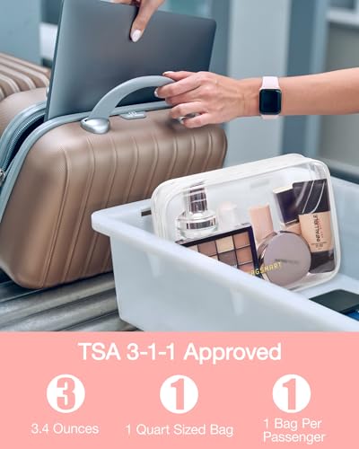 Clear Toiletry Bag 2 (2 Count)