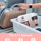 Clear Toiletry Bag 3 (3 Count)