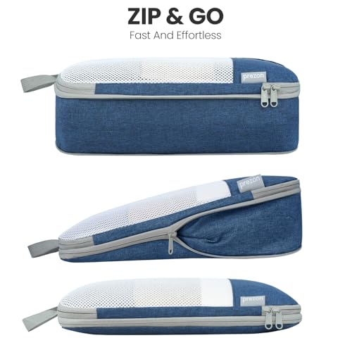 Compression Packing Cubes for Travel (6 Count)