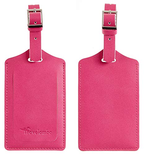 8 Pack Luggage Tags for Suitcases Airplane Travel Essentials (8 Count)