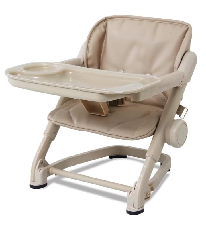 Feed Me 3-in-1 Travel High Chair Booster Seat - Milk Tea