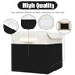 Large 42 Quarts Fabric Storage Bins with Lids [2