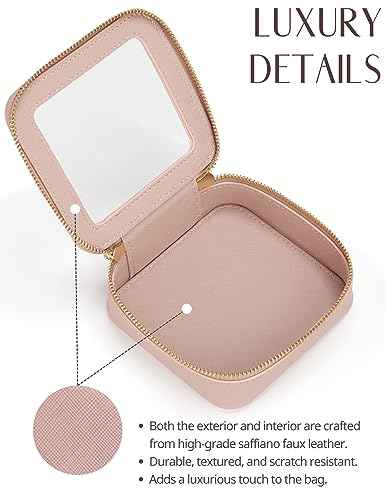 Clear Makeup Bag with Zipper (2 Count)