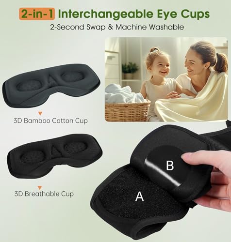 Bamboo Cotton Bluetooth Sleep Mask