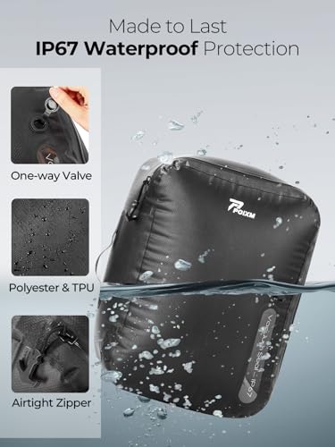 Vacuum Bags for Travel with Wireless Pump (3 Count)