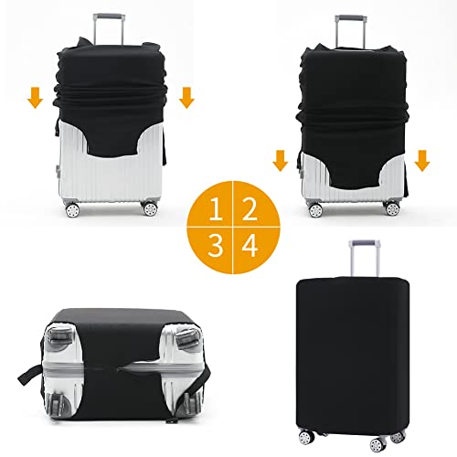 Travelkin Luggage Covers For Suitcase Tsa Approved Suitcase Cover Protector