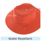 Unisex Summer Beach Hat UPF 50+ Protection Sun Hat for Hiking Fishing Outdoor Travel Hat for Women Orange