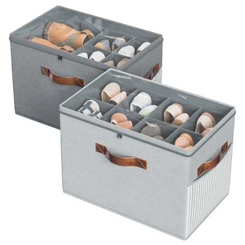 2 Pack Shoe Organizer for Closet