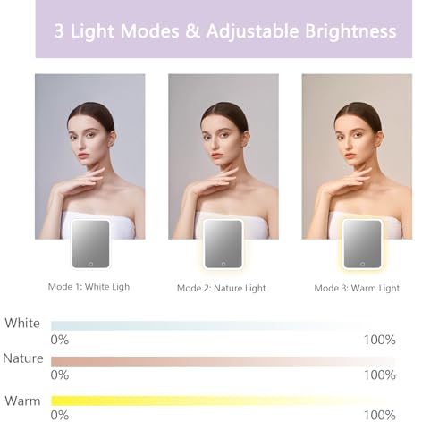 Makeup Bag with Led Mirror