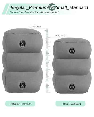 Inflatable Foot Rest Pillow