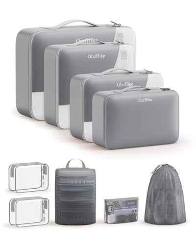 9 Set Packing Cubes for Travel (9 Count)