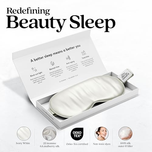 Pure Silk Sleep Mask [100% 6A Mulberry Silk