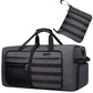 Foldable Duffle Bag for Men Large 65L Travel with Shoe Compartment