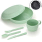 6 Piece Camping Mess Kit with Bowl