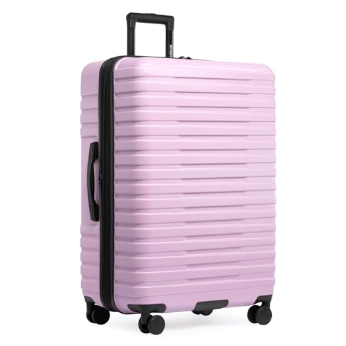 Boren Expandable Hardside Rugged Travel Luggage with 8 Spinner Wheels