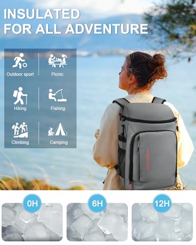 Cooler Backpack Insulated Leak Proof for Women Men Soft Cooler Bag
