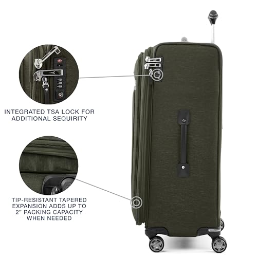 Platinum Elite Checked Luggage Spinner