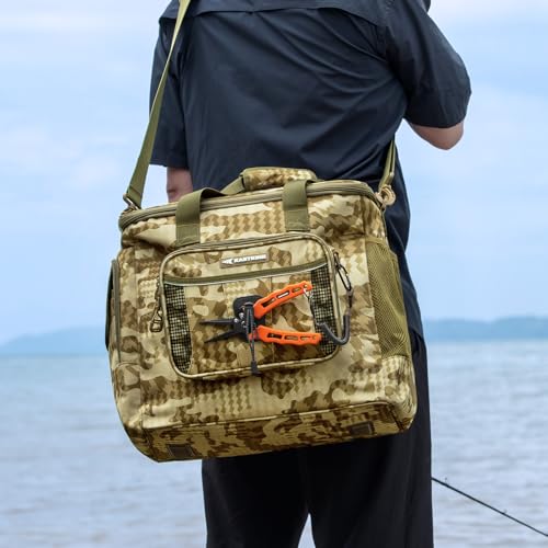 BaitSpace Tackle Bag with Removable Bait Binder