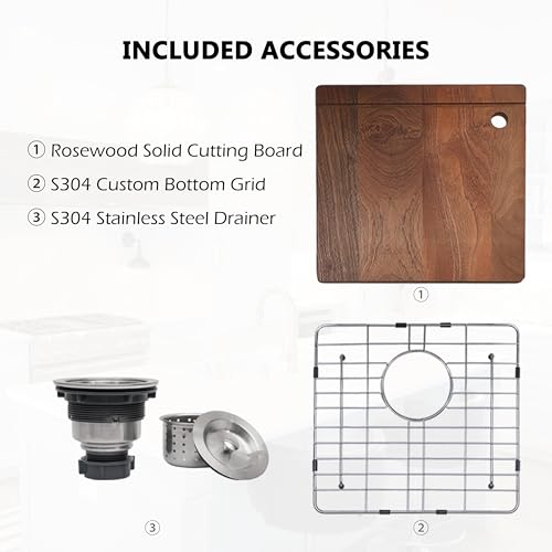 17x19 Inch Drop in Bar Sink Brushed Nickel
