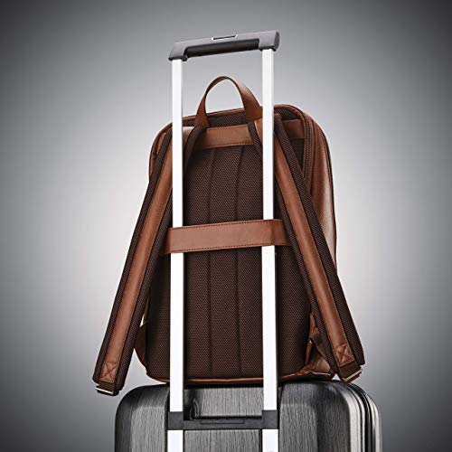 Classic Leather Slim Backpack