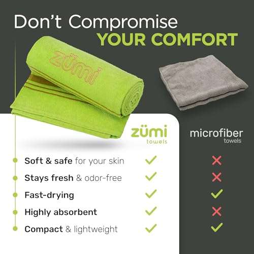 MINI 100% Cotton Camping Travel Towel