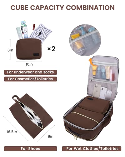 50L Travel Backpack for Women & Men
